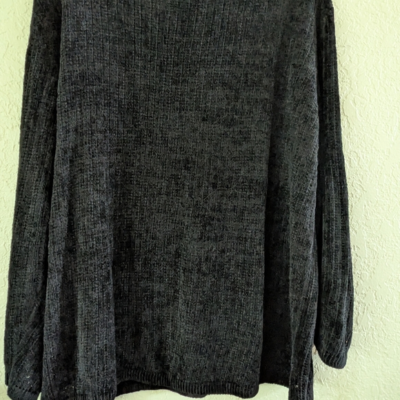 Rafaella Sport Black Scoop Neck Sweater Size Large - Picture 1 of 3